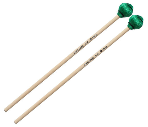 Vic Firth Terry Gibbs Keyboard -- Medium hard – green cord